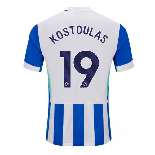 Billige Fotballdrakt Brighton Charalampos Kostoulas #19 Replika Hjemmedrakt 2025-26 Kortermet Billige Fotballdrakt Brighton Charalampos Kostoulas #19 Replika Hjemmedrakt 2025-26 Kortermet